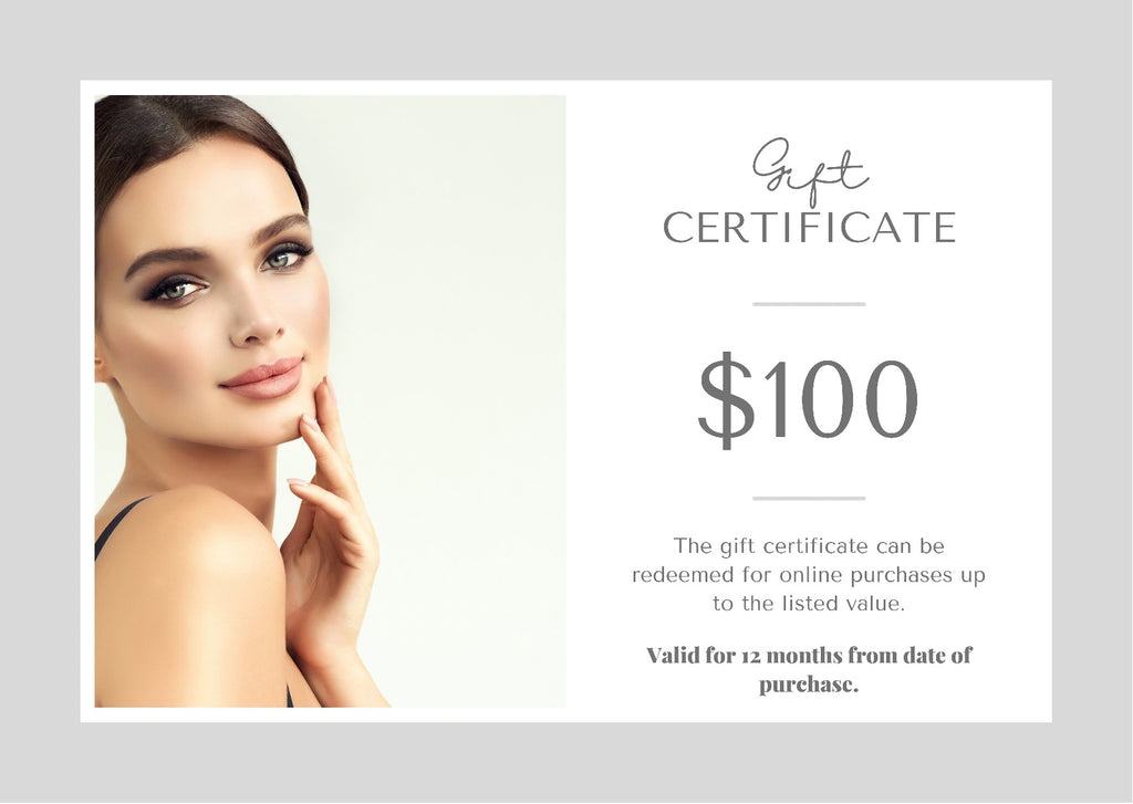 GIFT CERTIFICATE - Services or Products